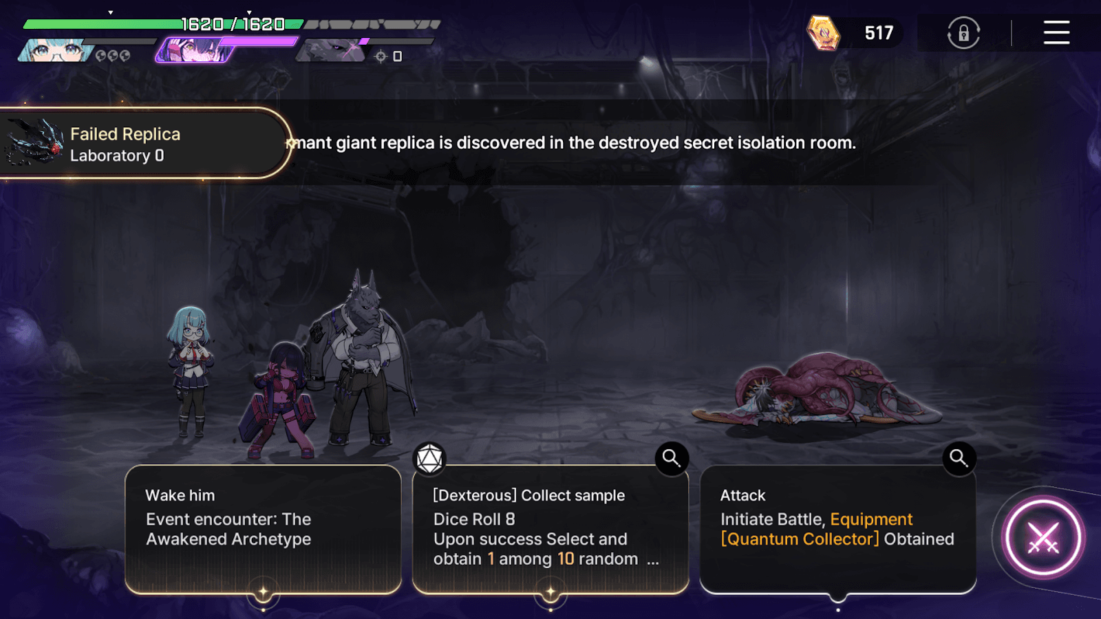 Failed Replica (Laboratory 0)